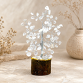Quartz en cristal clair véritable, arbre en cristal, arbre de mensonge en pierres précieuses pour la décoration intérieure,