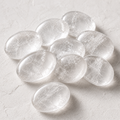 Crystal Quartz Pocket Stones (Dispelling Negative Energy and Meditation)