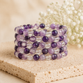 CROWN Chakra Crystal Bracelet