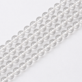 Crystal Quartz Beads, Natural Round Crystal Beads 4mm to 16mm.