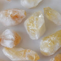 Large Natural Citrine Points, Healing Crystal Points