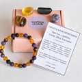 Soothing and Reducing DEPRESSION Crystal Kit, Gemstone Tumble Kit, Depression Crystal Gift Set