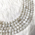 White Rainbow Moonstone Faceted Beads, Crystal Beads for Jewelry.