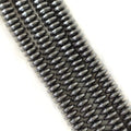 Hematite Rondelle Beads, Crystal Beads for Jewelry.