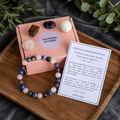Promoting INNER PEACE Crystal Kit, Gemstone Tumble Kit, Inner Peace Crystal Gift Set