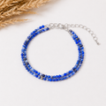 Lapis Lazuli Crystal anklet for Healing, Protection & Grounding – Natural