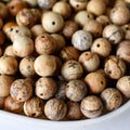 Photo Jasper A Grade 4mm, 6mm, 8mm, 10mm, 12mm Perles rondes
