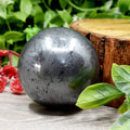 1Pc Hematite Sphere Crystal Ball Healing Sphere.
