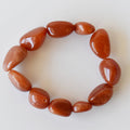 Red Aventurine Nugget Bracelet ~ Crystal Nuggets Jewelry