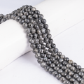 Black Labradorite Beads, Natural Round Crystal Beads 4mm to 12mm