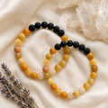 Yellow Aventurine Diffuser Bracelet, Lava Diffuser Jewelry, Aromatherapy, Essential Oil Bracelet, Spiritual Gift, Yoga Gift for Her