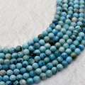Perles rondes en aragonite de qualité A