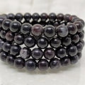 Bloodstone Jasper Beaded Bracelet 8MM A Round Beaded Crystal Bracelet