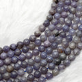 Blue Lepidolite A Grade 6mm, 8mm, 10mm Round Beads