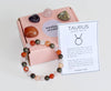 TAURUS Zodiac Crystal Kit, Taurus Birthstones Tumbled Stones Set, Taurus Stones Gifts