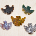 Pointe de flèche fantaisie jaspe aigle de 5,1 cm ~ pointes de fer de lance en agate indienne fabrication de bijoux et emballage de fil, belle pièce d'affichage