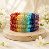 7 Chakra Chip Bracelet