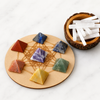 7 Chakra Crystals Pyramids