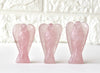2 '' Rose Quartz Angel, Gemstone Peace Angel Pocket Statue d'ange gardien