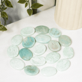 Amazonite Worry Stone for crystal healing (Pocket Palm Stone / Thumb Stone)
