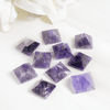 Pirámide de cristal de amatista ~ Pirámide de amatista para la curación, rejilla de cristal y equilibrio de chakras