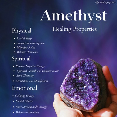 Amethyst Worry Pocket Stones