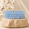 Blue Chalcedony Bracelet (Communication and Peace Of Mind )