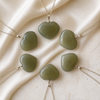 Real Green Aventurine Crystal Heart Pendant, Genuine Heart Shaped Necklaces