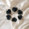 Real Moss Agate Crystal Heart Pendant, Genuine Heart Shaped Necklaces, Polished Gemstone Charm