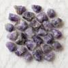 Piedras naturales en bruto de amatista Trozos de cristal crudo de amatista de 1 pulgada en tamaño de paquete de 4 oz, 1/2 lb, 1 lb.