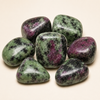 Ruby Zosite Tumbled Stone A Grade, Small Tumbled Crystals, 1pc, 2,3,5 y 10pcs