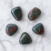 Piedra caída de heliotropo africano, grado A, cristales caídos medianos, 1 pieza, 2, 3, 5 y 10 piezas
