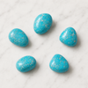 Turquesa Howlite Tumbled Stone A Grade, Medium Tumbled Crystals 1Pc, 2,3,4 y 10Pcs