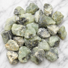 Piedras naturales ásperas de frenita Piedras crudas de frenita de 1 pulgada, trozos de cristal crudo en tamaño de paquete de 4 oz, 1/2 lb, 1 lb.
