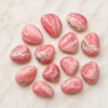 Rodocrosita Piedra Tumbled Grado A, Cristales Tumbled Medianos, 1pc, 2,3,5 y 10pcs