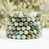 Pulsera de crisocola 6MM, 8MM, 10MM AAA pulsera de cuentas redondas, pulsera de piedras preciosas piedras curativas
