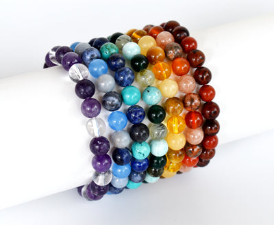 CROWN Chakra Crystal Bracelet