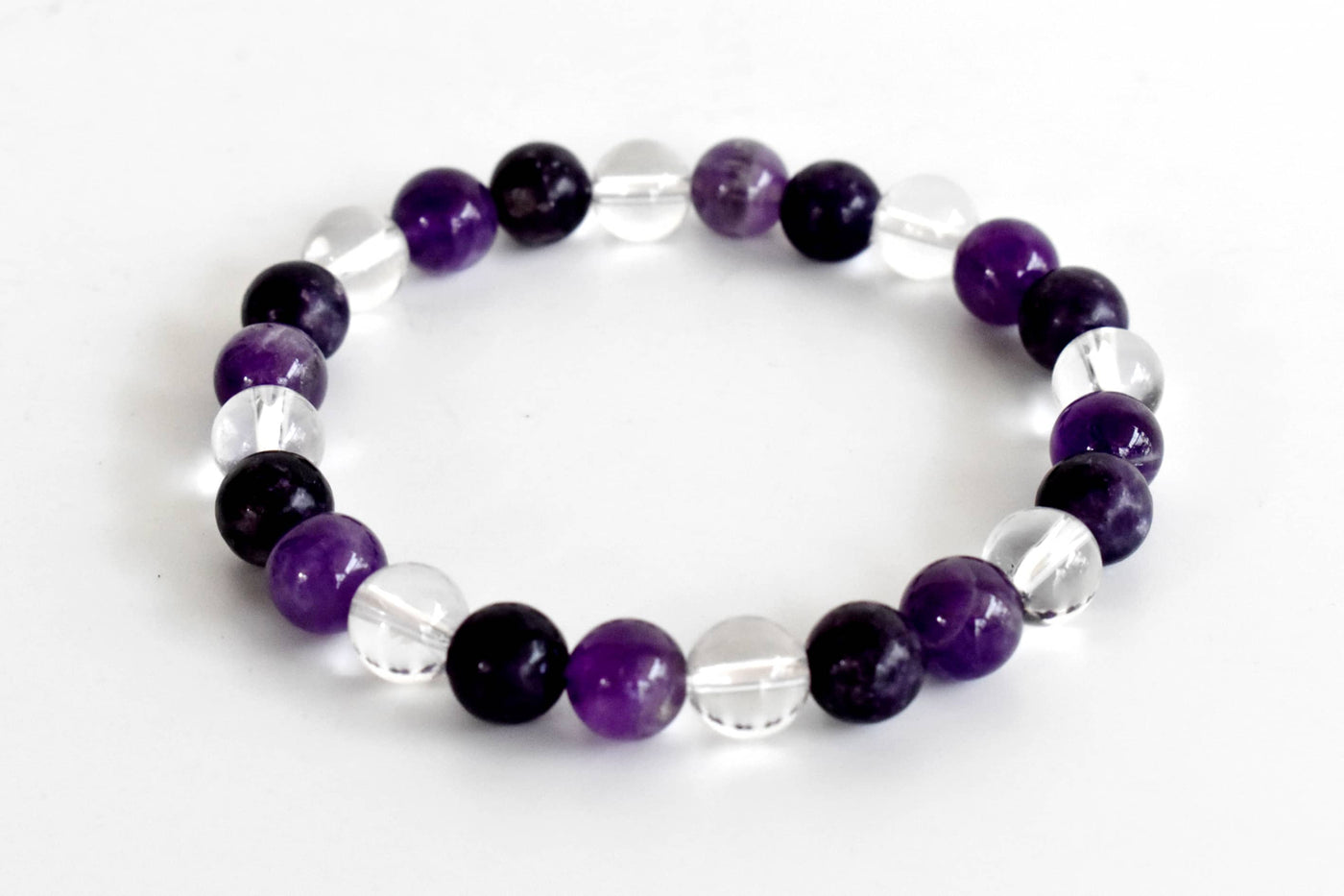 CROWN Chakra Crystal Bracelet