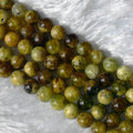 Green Tourmaline Gemstone Beads, Crystal Beads for Jewelry