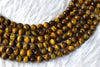 Tiger eye Faceted Beads, Crystal Beads for Jewelry.