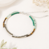 Dhan Yog Crystal anklet for Healing, Protection & Grounding – Natural