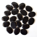 Black Tourmaline Worry  Stones (Meditation and Self-Acceptance)