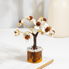 Mix Stone Crystal Tree, Gemstone Tree of Lie para decoración del hogar.