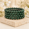 Green Jade Bracelet (Wisdom, Balance)