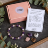 Calming GRIEF Support  Crystal Kit, Gemstone Tumble Kit, Grief Crystal Gift Set
