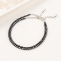 Hematite Crystal anklet for Healing, Protection & Grounding – Natural
