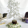 Aquamarine Gemstone Tree, Crystal Tree Of Life.