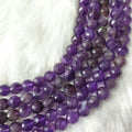 Amethyst Faceted Beads, Crystal Beads for Jewelry