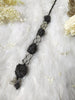 Black Tourmaline & Selenite Crystal Hanger, Car Accessories