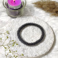 Rondelle Beads Hematite Bracelets, Healing Crystal Bracelets.